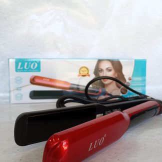 Planchita de cabello Marca LUO Pantalla con temperatura