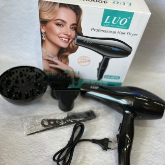 Secador de cabello marca LUO 2 peines 3 cabezales 4.000w