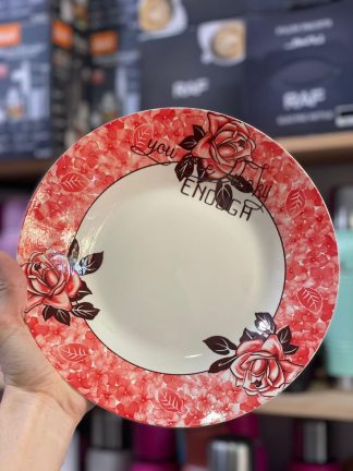 Platos hondo 23cm 6 unidades por