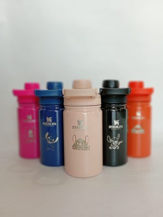 Botellitas térmicas infantiles de 340 ML. Pico a rosca y manija