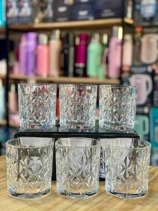 Vaso whisky de vidrio marca gamma x6