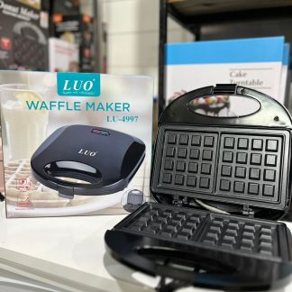 Waflera Marca LUO 750w Placas antiadherente