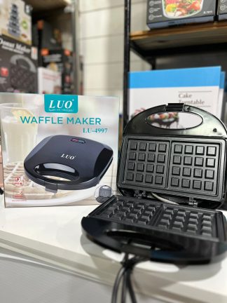 Waflera Marca LUO 750w Placas antiadherente