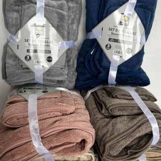 Juego de toallas X3U