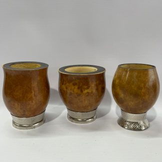 Mate calabaza con base Una preciosura en miniatura