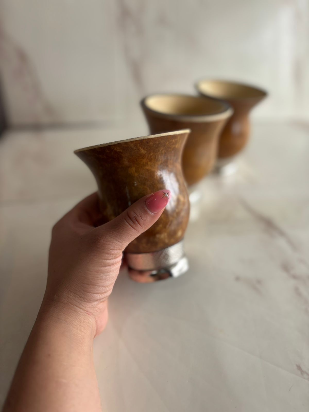 Mates calabaza con base