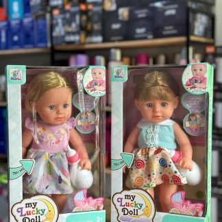 Muñeca con biberón