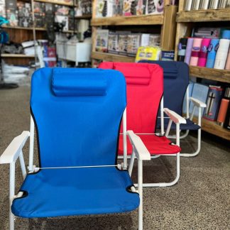 Silleta playera con almohadoncito incluido