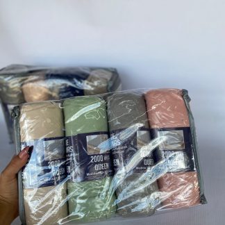 Sábanas ajustables x4 unidades Queen variedad de colores