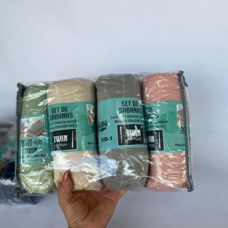 Sábanas ajustables x4 unidades TWIN
