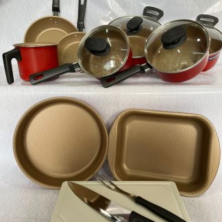 Batería para cocina por 12 pcs marca TRAMONTINA