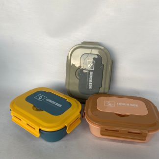 Loncheras con 3 compartimientos incluye cubiertos