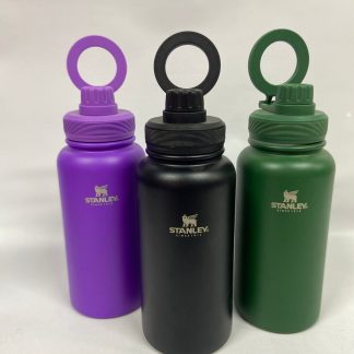 Botella Reutilizable 800ml con Tapa Intercambiable