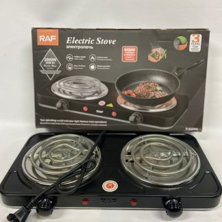 Anafe Electrico RAF 2 Hornallas con Interruptor y Luz