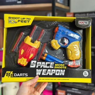 Pistola con brazalete lanza dardos