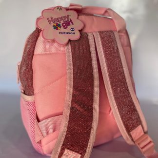 Mochila con brillo y llavero (Chica)