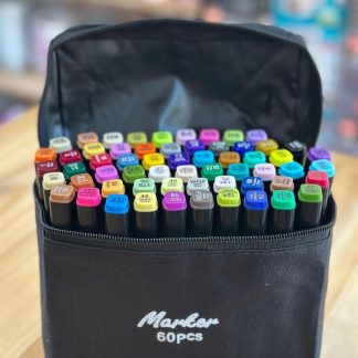 Marcadores doble punta 60 piezas
