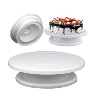 Soporte giratorio para decoración de torta