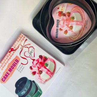 Molde de tortas marca x3 PCs