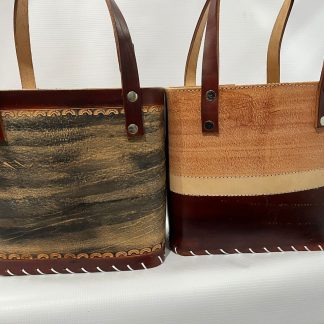 Bolso Mediano de Cuero 100% para Kit de Mate