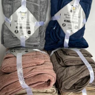 Set de toallas X3 piezas