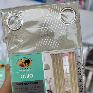 Cortinas 100% Blackout con Diseño (Bloqueo Total de la Luz)