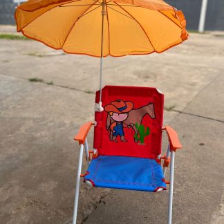 Silleta Infantil para Niños con Parasol y Sistema de Seguridad