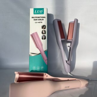 Onduladora Marca LUO Multifuncional con Traba de Seguridad Modelo LU-4676