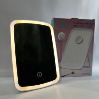 Espejo de Maquillaje LUO con Luz LED 3 Tonos y Aumento Grande