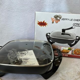 Olla eléctrica marca JEFFY LE CHEF 5LT varias temperatura super practica