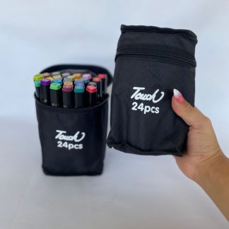 Fibras doble punta por 24 unidades