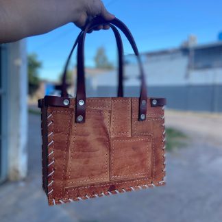 Bolso de Retazos de 100% Cuero
