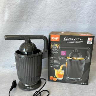 Exprimidor de jugo marca RAF eléctrico
