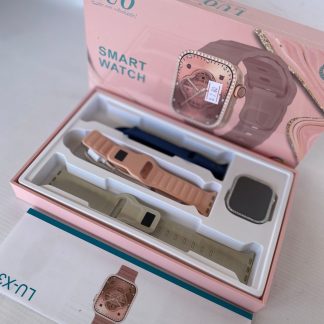 Reloj smart Watch LUO LU-x34 3 mayas con strass y cargador