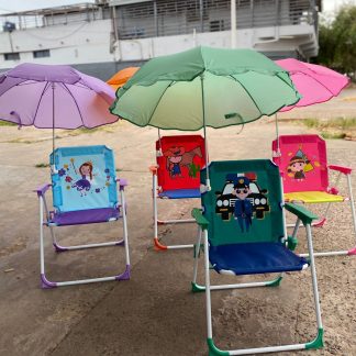 Silleta infantil para niños con sombrilla