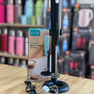 Espumador batidor con soporte