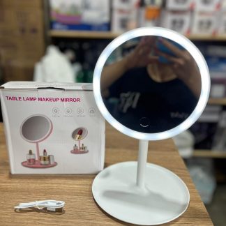 Espejo redondo Led con 3 luces diferentes