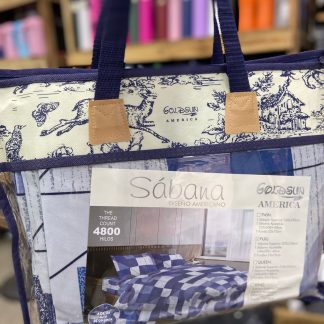 Sabana diseño americano FULL 1 plaza y media