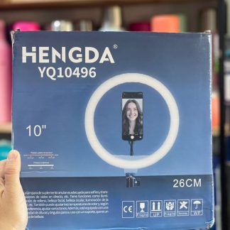 Aro de luz con trípode