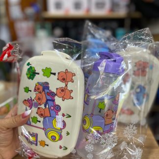 Loncheras con botella plásticas