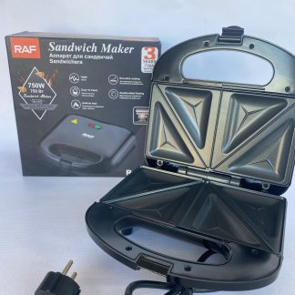 Sandwichera marca RAF 2 panes Antiadherentes 750w