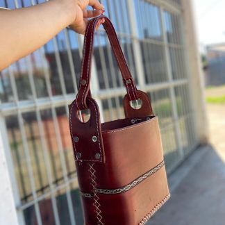 Bolsitos de cuero 100% genuino