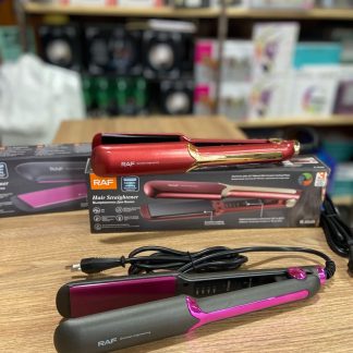 Plancha de Cabello RAF Placas Ceramica Turmalina Control Digital Temperatura