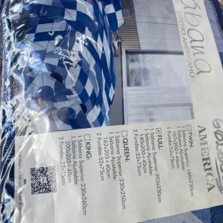 Sábanas Maletín 2 Plazas - Incluye Superior, Inferior y Funda de Almohada