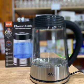 Pava eléctrica con jarra de vidrio