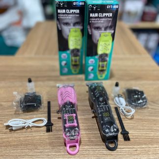 Máquina de cortar cabello profesional o patillera con batería y carga