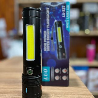 Linterna LUO-327 Recargable de Alta Potencia con 5 Modos y Carga para Celular