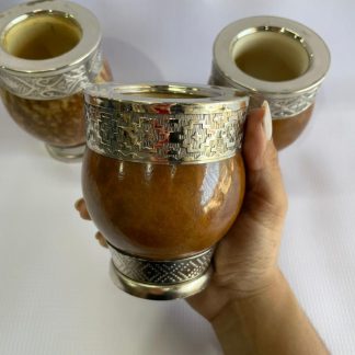 Mate imperial clasico, virola de acero
