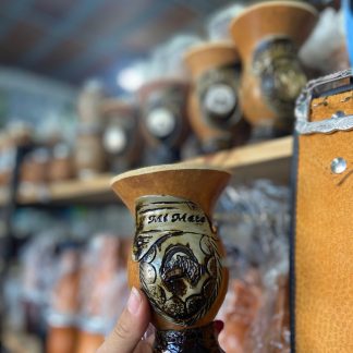 Mates de calabaza con diseño super lindos