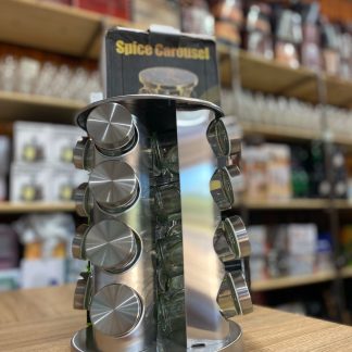 Especieros de vidrio x16pcs clasicos